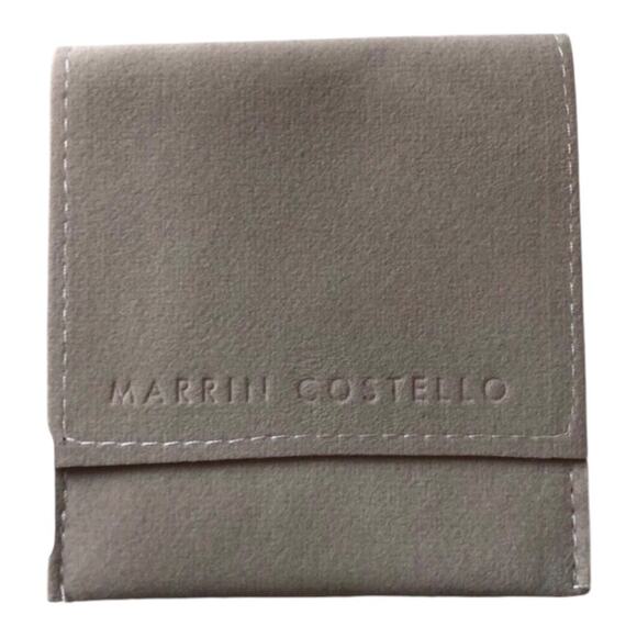 Marrin Costello NIP 14K Gold Plated Sterling Silver White Topaz Soleil Bracelet - Picture 5 of 11